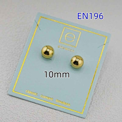 enewton Gold Bean and Silver Bean Earrings