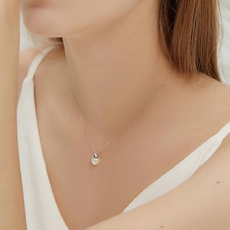 large single pearl pendant