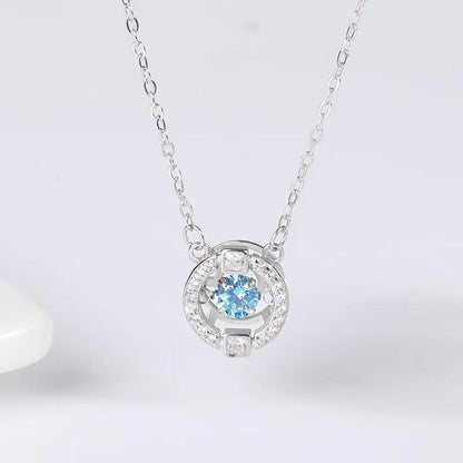 Swarovski Sparking dance round necklace