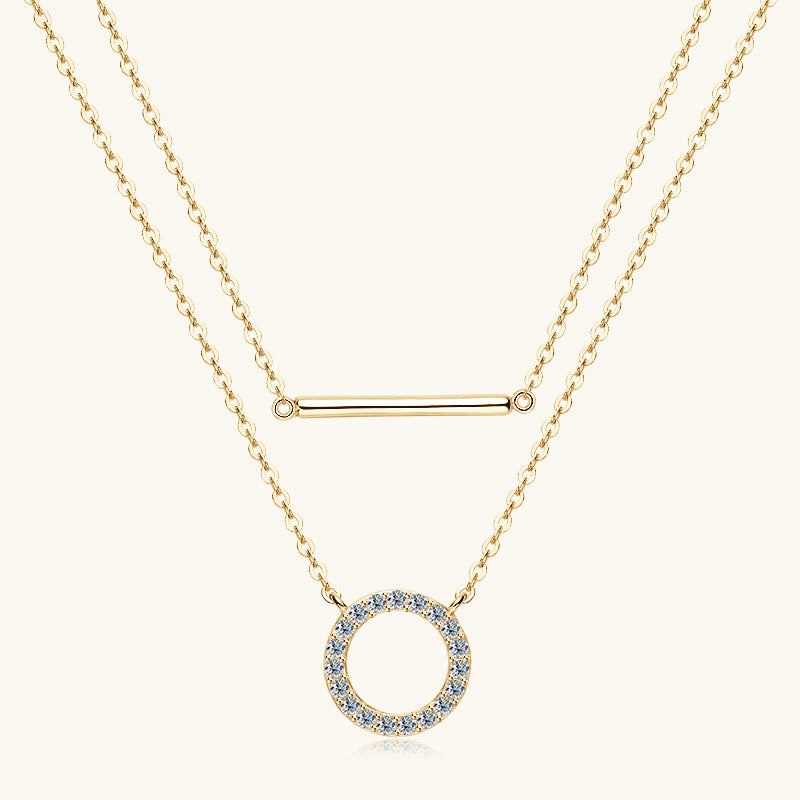 moissanite cuban link necklace