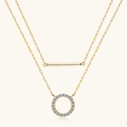 moissanite cuban link necklace