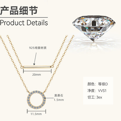 moissanite jewelry necklaces