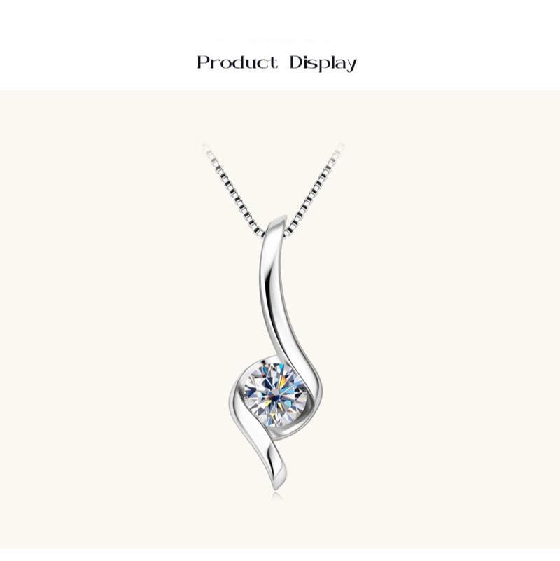 women's diamond heart necklace