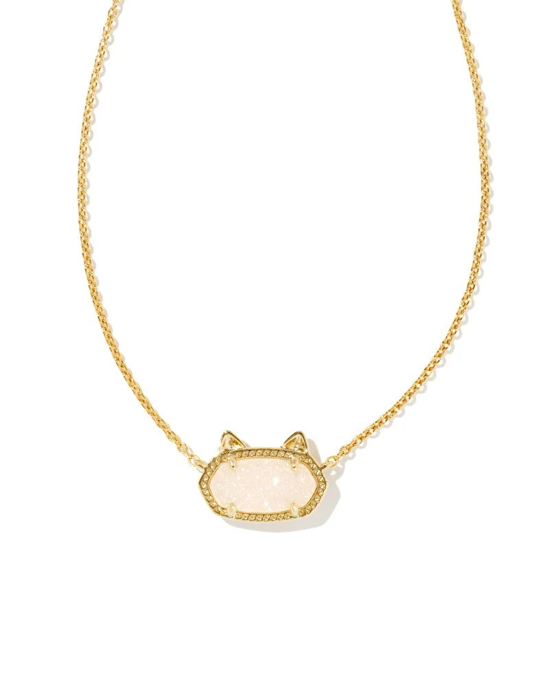 Kendra Scott Preppy cat ears Pendant Necklace
