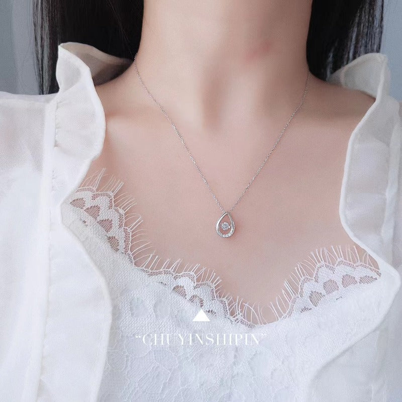 waterdrop necklace for women