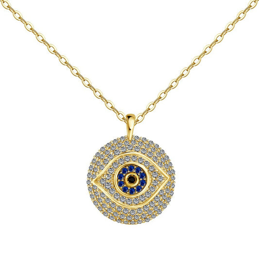 evil eye charm necklace