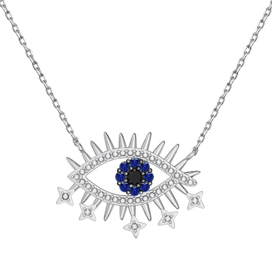 evil eye pendant necklace
