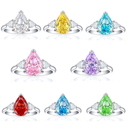 pear shaped engagement rings