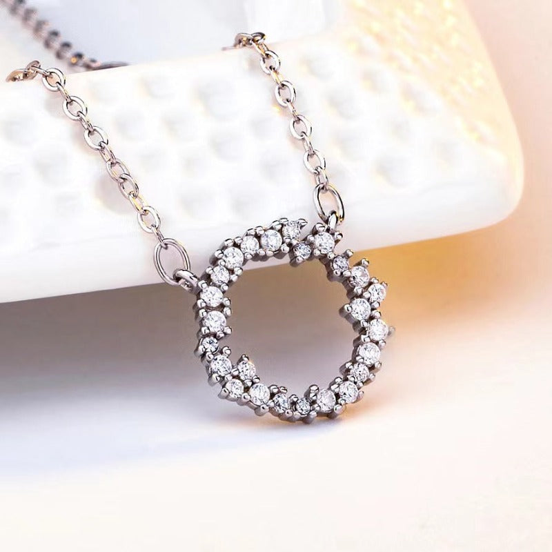 david yurman circle diamond necklace