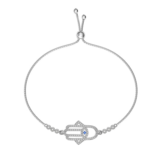 evil eye hamsa bracelet