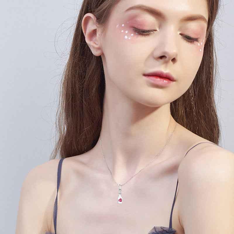 drifting bottle necklace