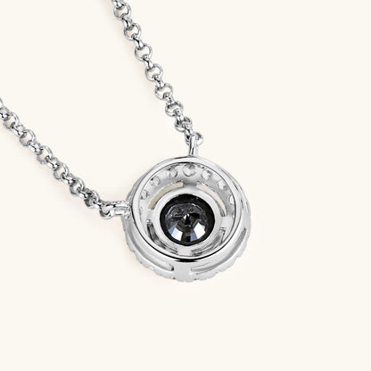 dainty moissanite necklace