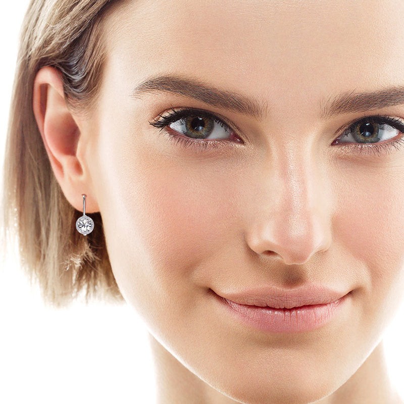 buy moissanite earrings