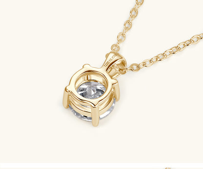 gold diamond necklace pendant