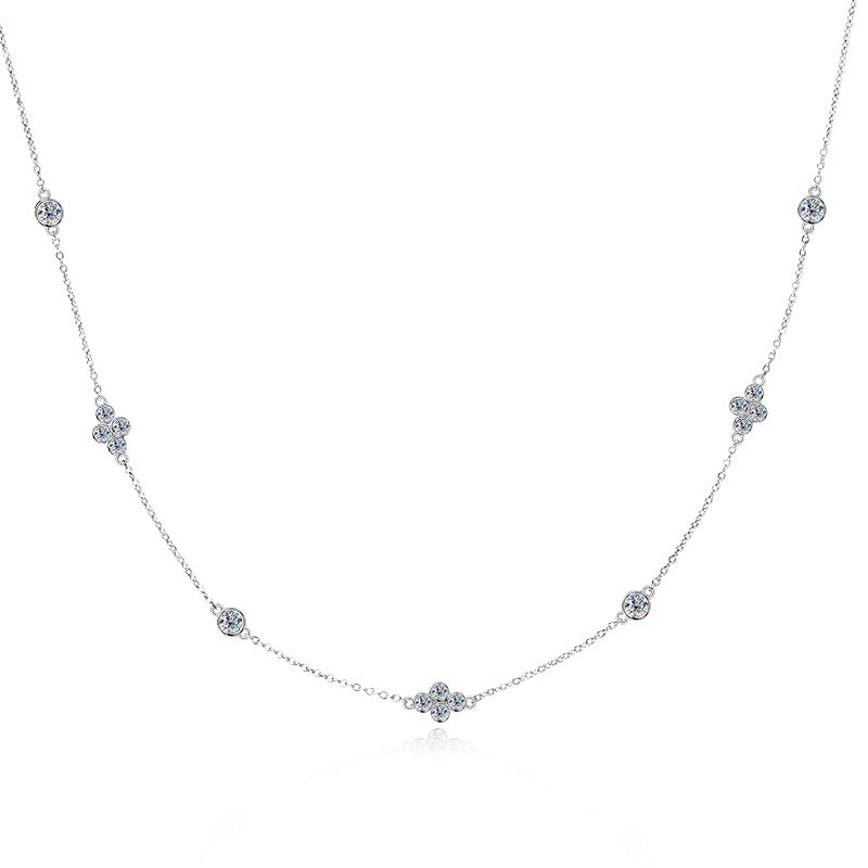 14k diamond heart necklace