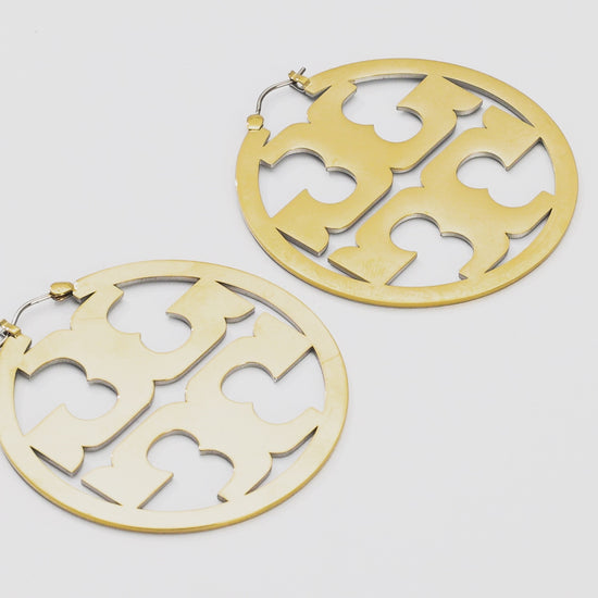 Tory Burch Miller Icon Earrings (Skin-Safe!)