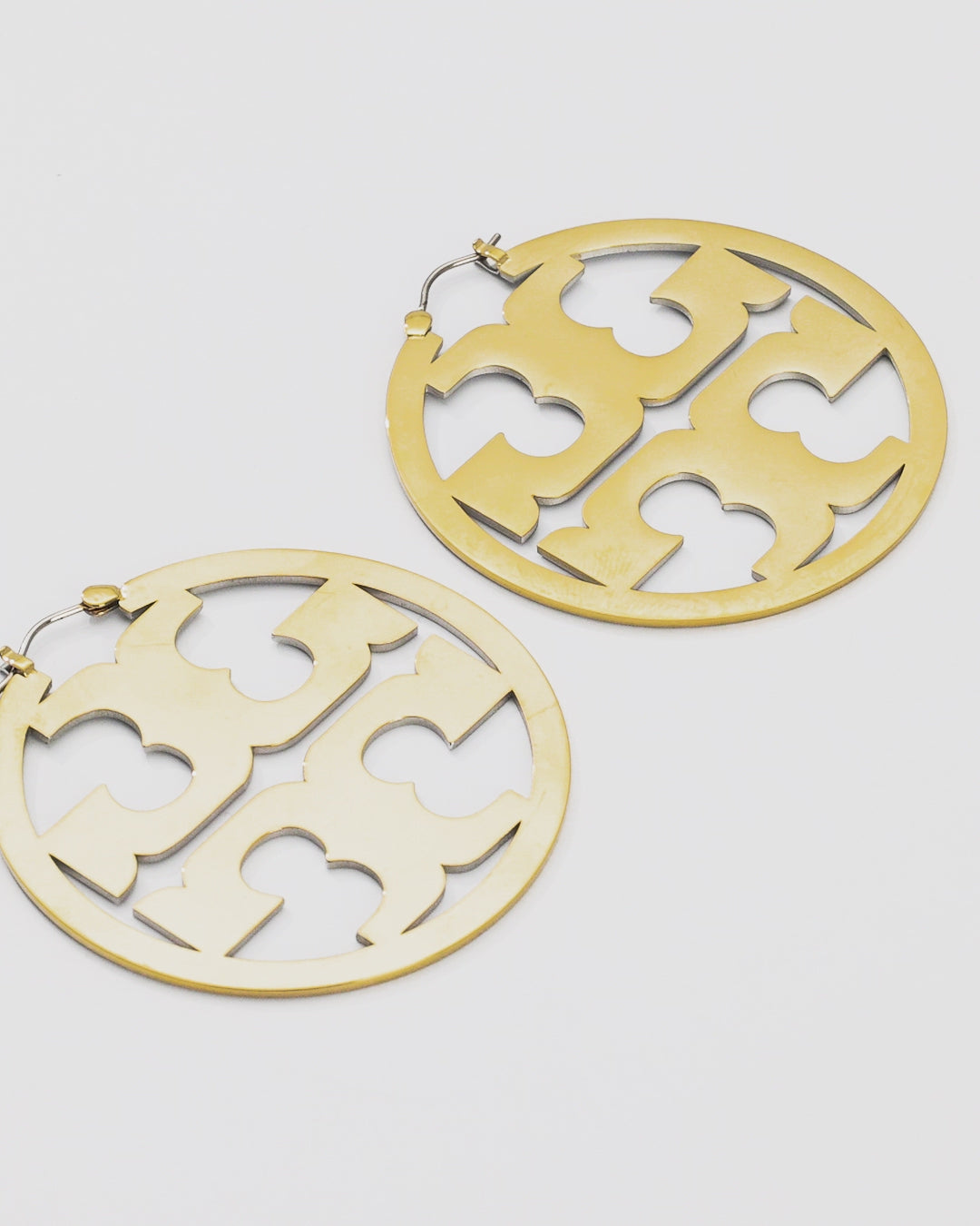 Tory Burch Miller Icon Earrings (Skin-Safe!)