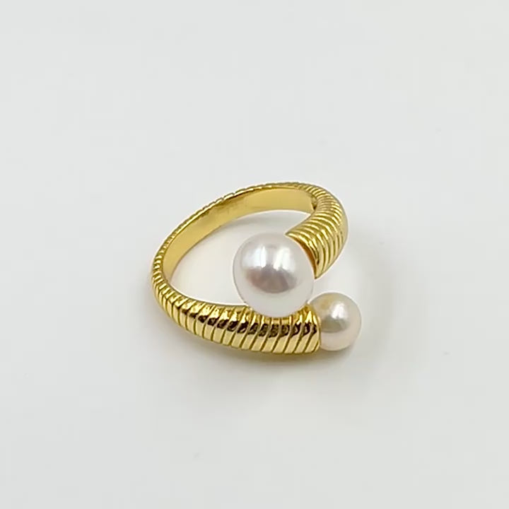 	silver 925 pearl astrid ring