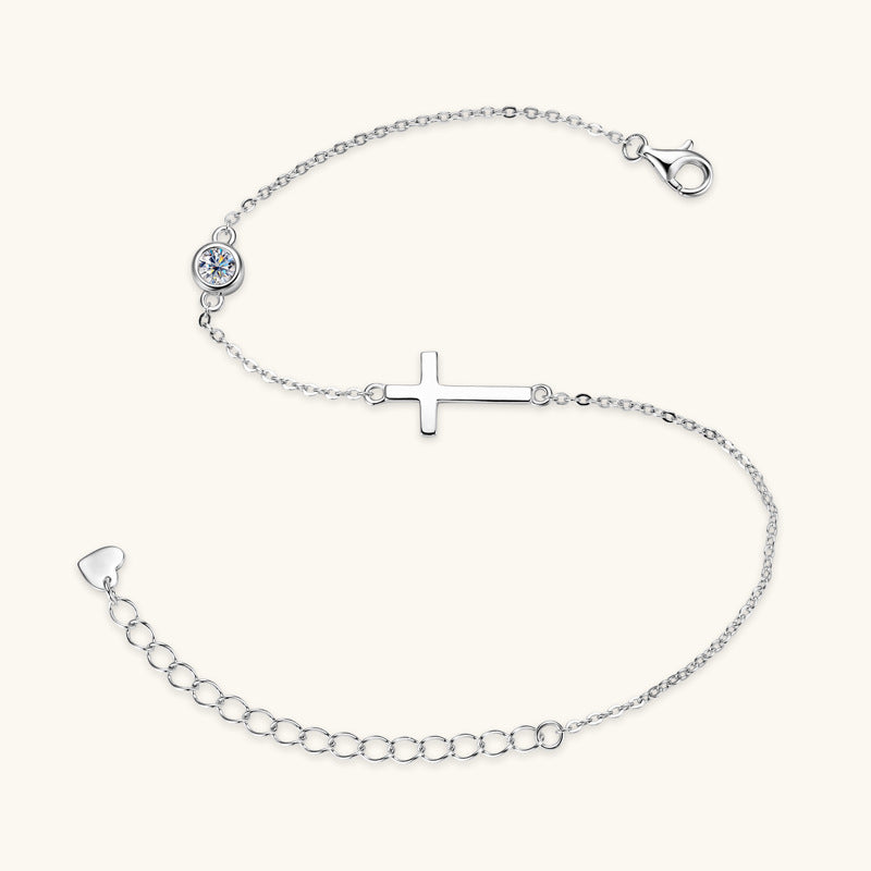 moissanite tennis bracelet