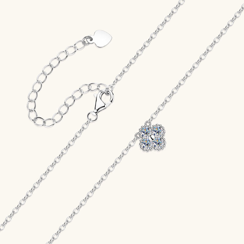 moissanite necklace set