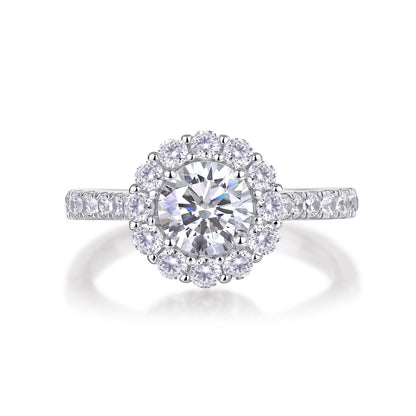 1.5 moissanite ring