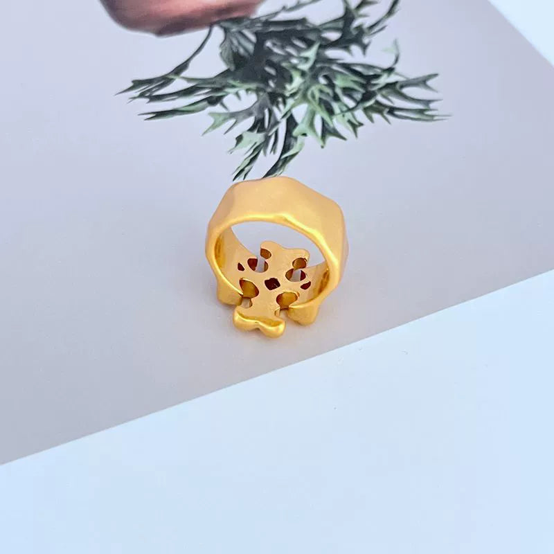 tory burch ring gold
