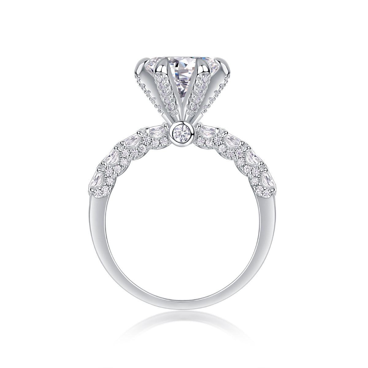 2ct moissanite ring