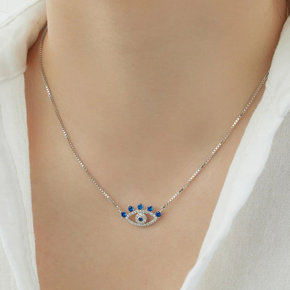 good luck evil eye necklace