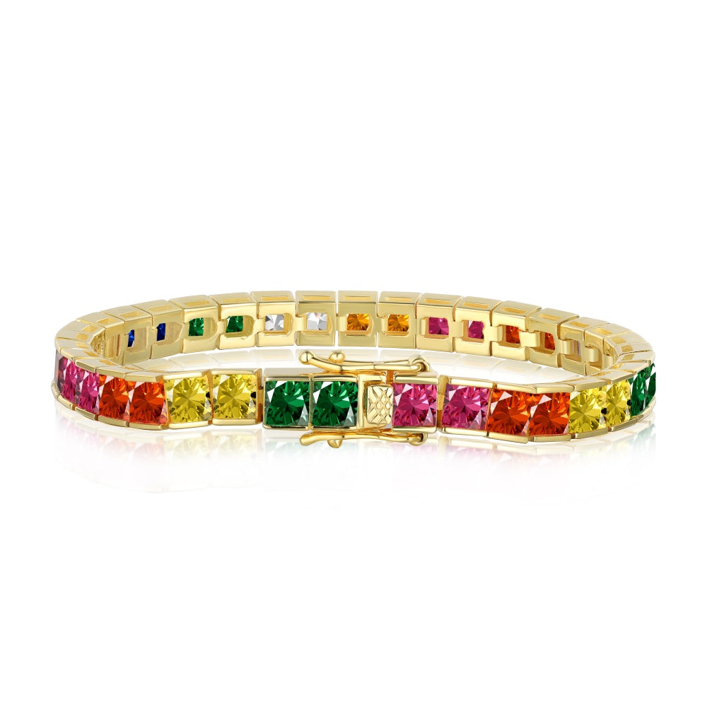 colorful tennis bracelet jimmy jewelry