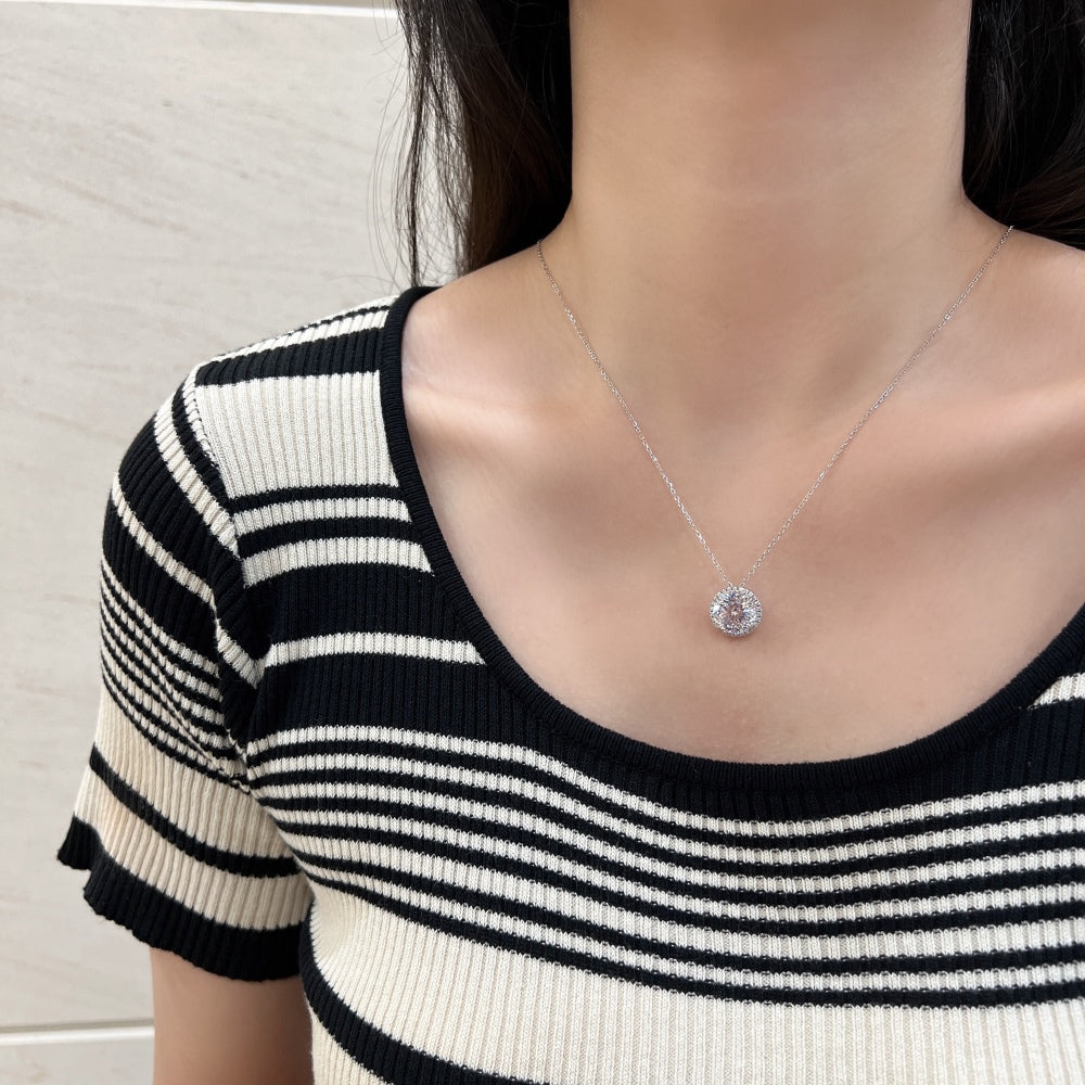 moissanite necklace for women