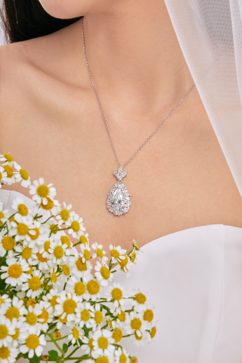 pear diamond necklace jimmy jewelry