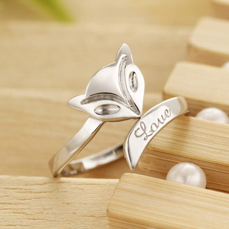 jimmy jewelry sterling silver fox ring
