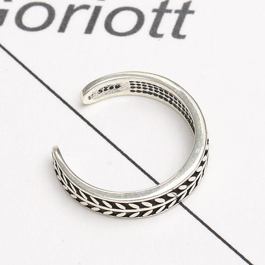 olive leaf rings for women