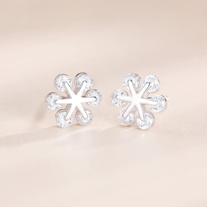 diamond flower earring us