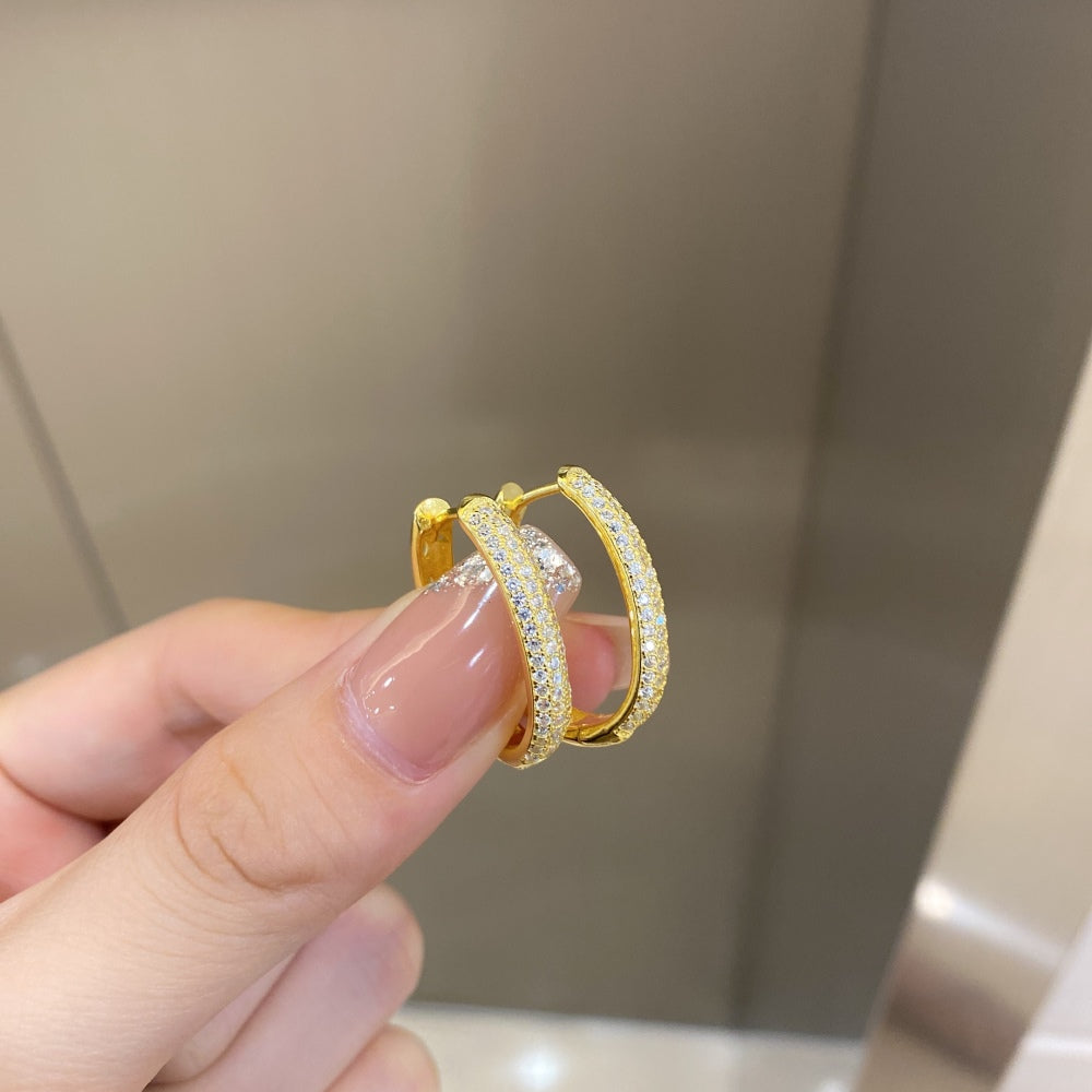 925 silver ring earrring