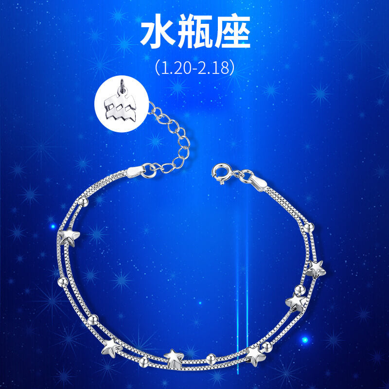 constellations aquarius bracelet