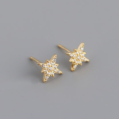 north star earrings