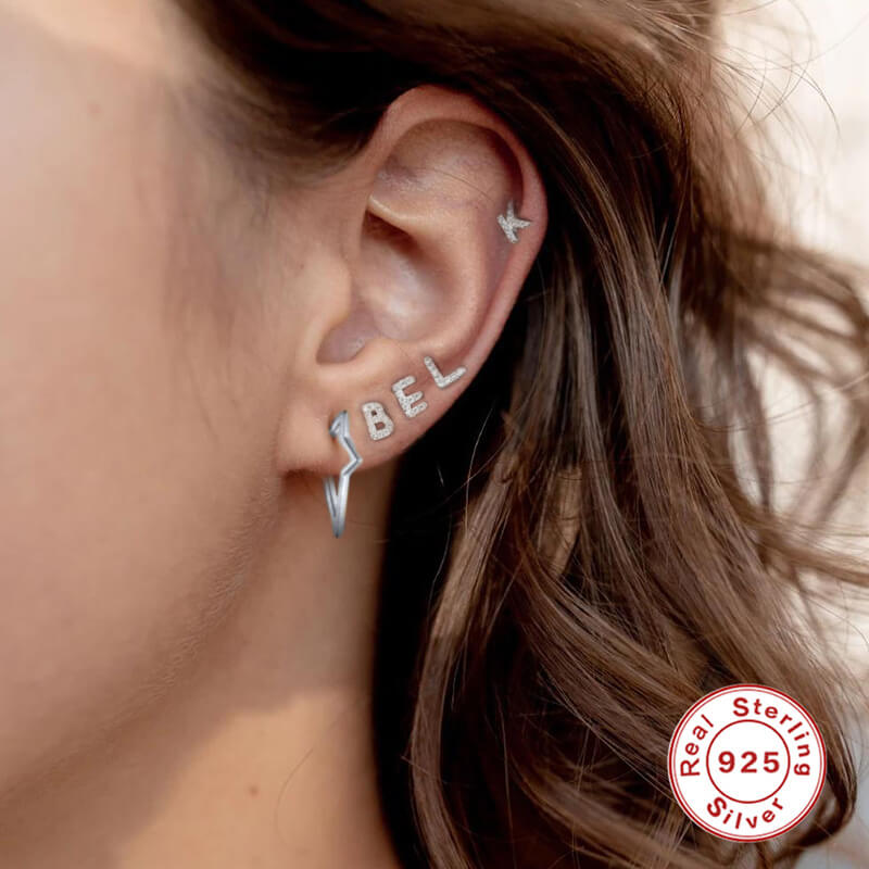 925 Sterling Silver earring