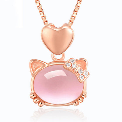 swarovski hello kitty necklace