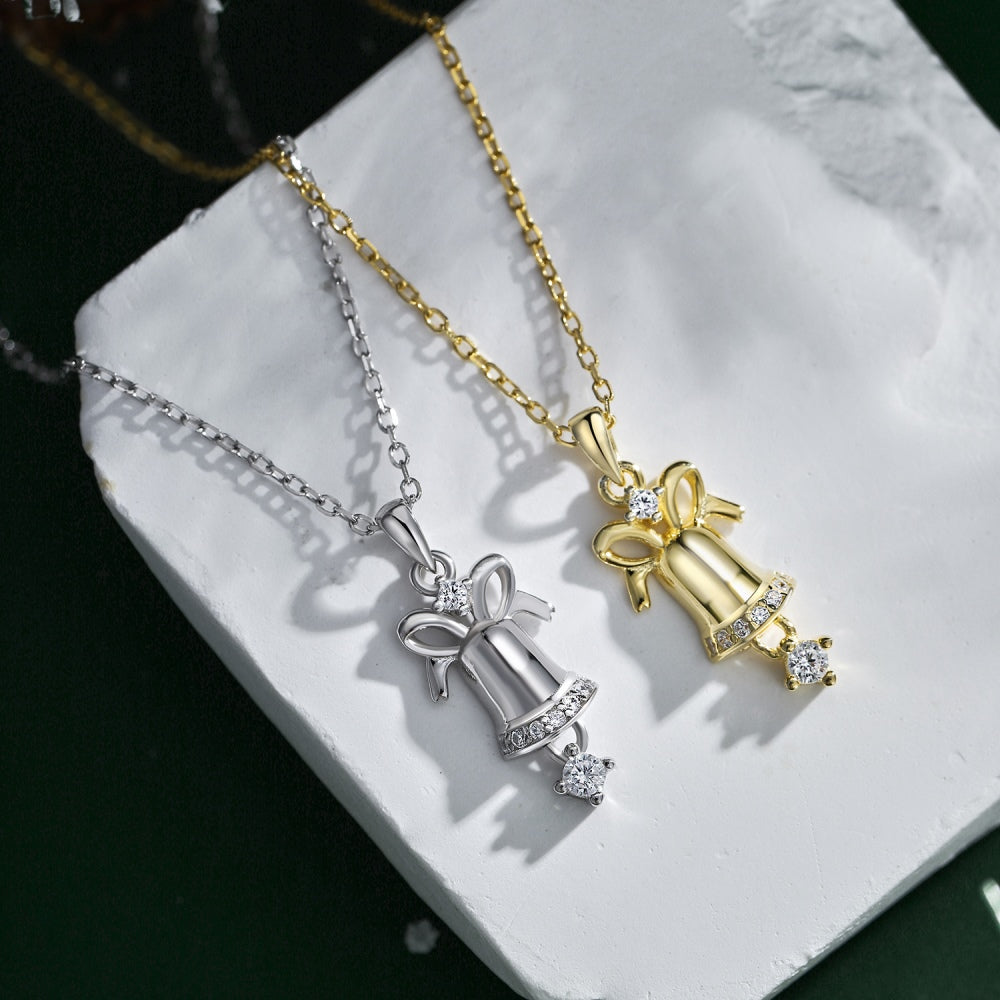 christmas bell necklace amazon