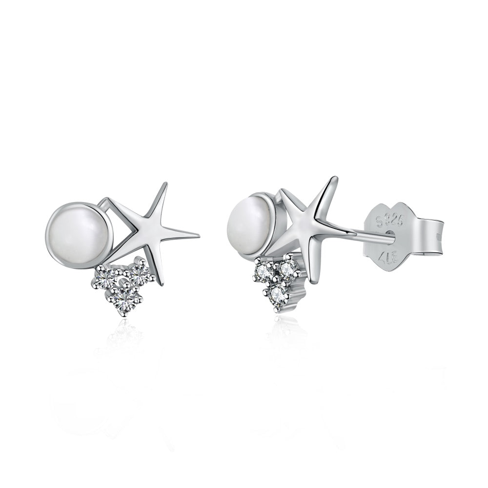 925 jewelry star  earring for women