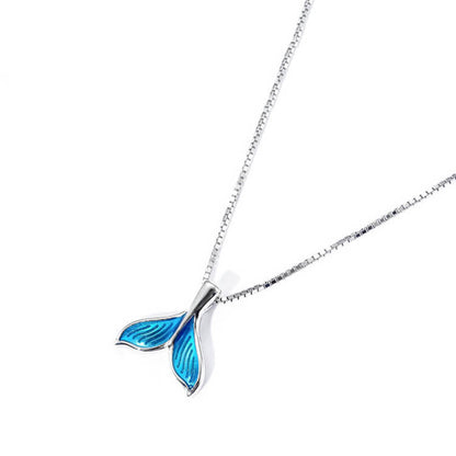 whale tail necklace