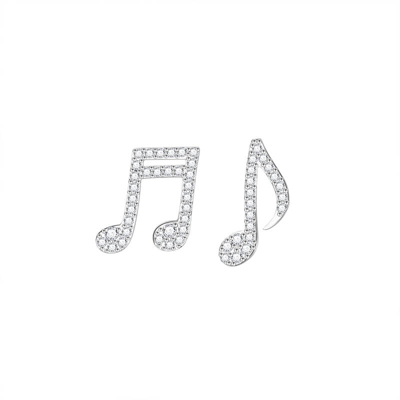 pandora music earrings
