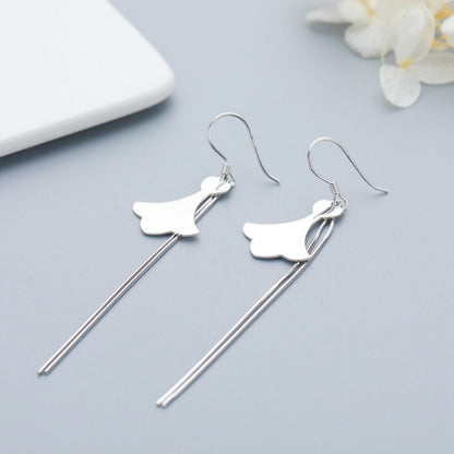 folium ginkgo enamel earrings usa