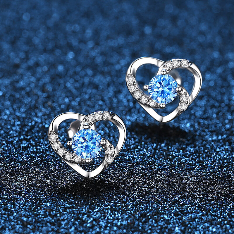 heart earrings for girls