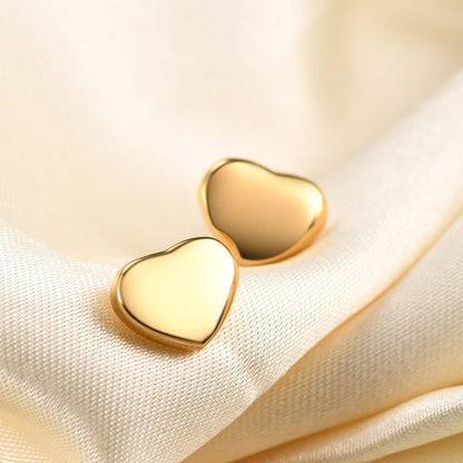 Dainty Simple Heart Earrings