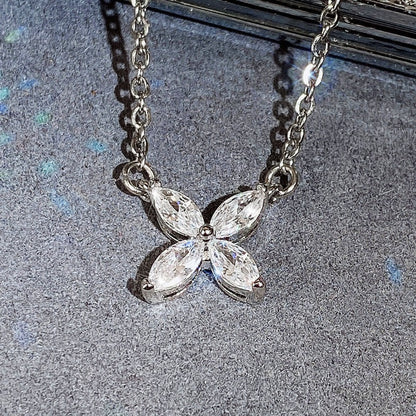 jimmy jewelry quatrefoil necklace