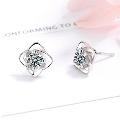 clover studs for women