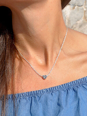 initial heart necklace australia