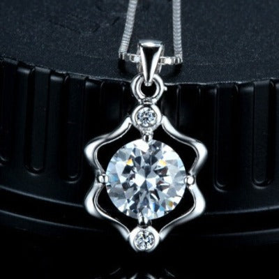 diamond Gemini necklace